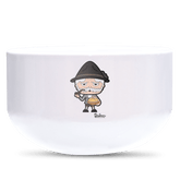 Da Oid Sinzer Leberkassemmel Keramik Mueslischale Weiss 600ml Staffelberg Front